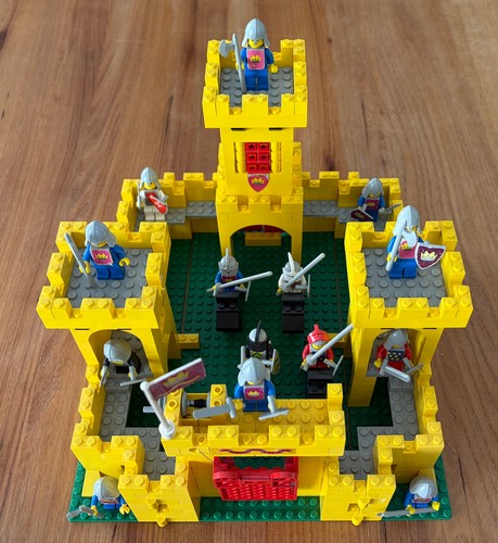 Lego 375 gelbe - -, burg