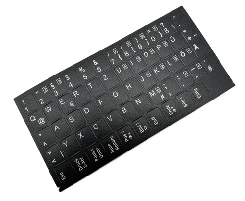 Deutsche tastatur aufkleber - tastatur,
