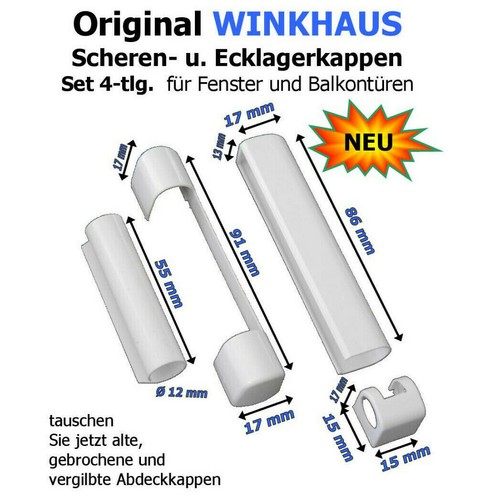 Abdeckkappen winkhaus set - winkhaus,