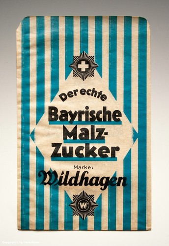Tüte bayrische malz - tüte,