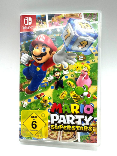 Mario party superstars - party,