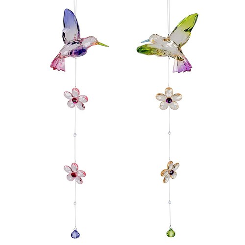 Hänger kolibri mit blumen - hänger,