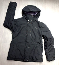 ROXY 38 M WOMENS SNOW JACKET 5K DAMEN SKI SNOWBOARD JACKE SCHWARZ 200€ NEUW