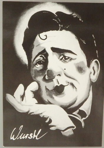Autogramm deutscher clown - autogramm,