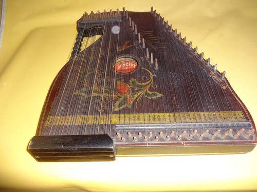 Originale antike harfen zitter - antike, harfen-zitter