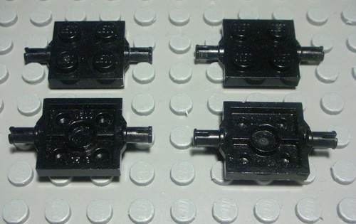 Lego platte 2x2 schwarz mit - 2x2,