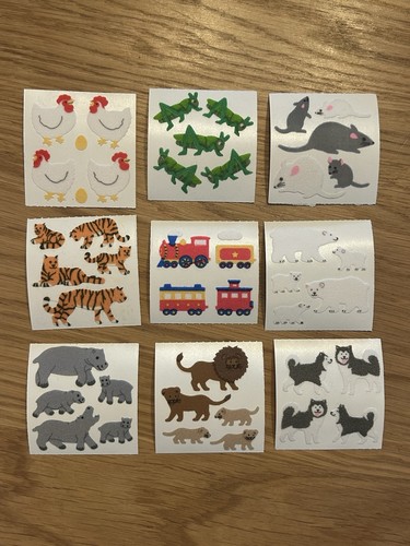 Sandylion fuzzy sticker - fuzzy,