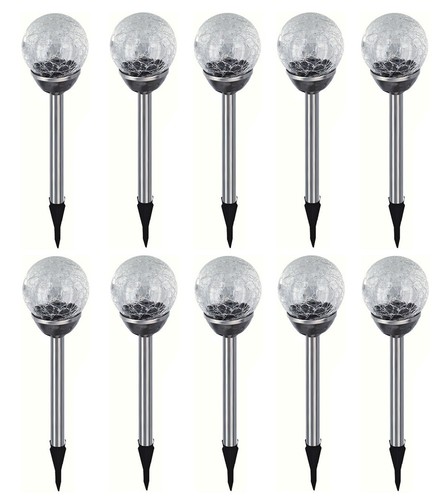 10er set edelstahl led - 10er,