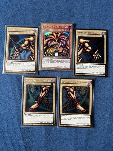 Exodia die verbotene - yu-gi-oh,