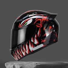 Neu Motorradhelm Motorrad Visier Helm Klapphelm Integralhelm Mit Linse