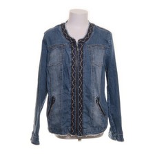 Canda Premium, Jeansjacke, Damen, Größe: 42, Blau, Baumwolle/Elasthan -DjD
