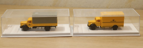 Brekina lkw oldtimer - 2x,