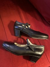 Menkes Flamencoschuh 36 - Leder schwarz , allerhöchste Verarbeitungsqualität