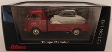 Schuco 03228 - Tempo Matador Tieflader mit Messerschmidt Kundendienst (1:43)