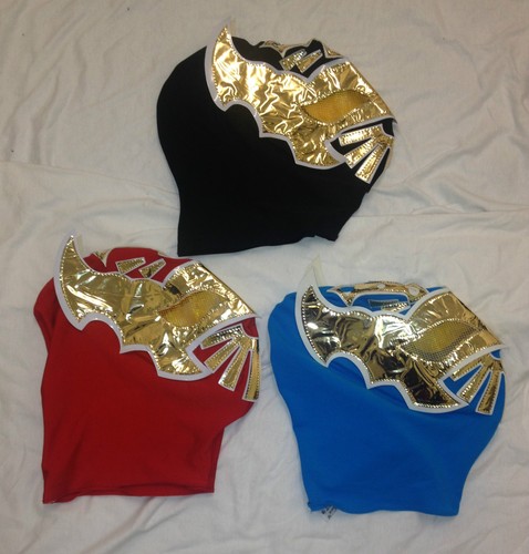 Elastan wrestling maske sin - maske,