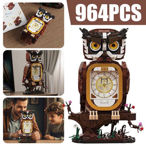 Abs eulen uhr modellbausatz - eulen,