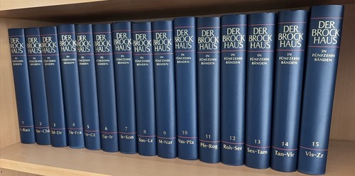 Unbenutzt der brockhaus - "der, in