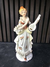 Vintage Porzellanfigur Dame