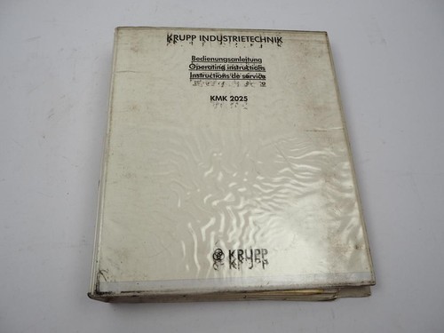 Krupp kmk 2025 - krupp,