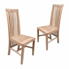 DIVERO 2er Set Esszimmerstuhl