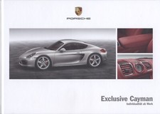 Porsche Cayman  - Exclusive Prospekt 2012