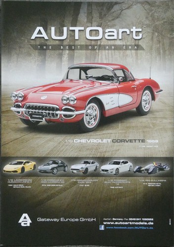 Autoart werbeseite chevrolet - werbeseite,