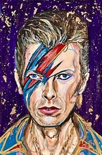 David Bowie Pop Art Portrait