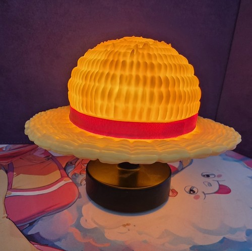 One piece strohhut lampe aus - strohhut,