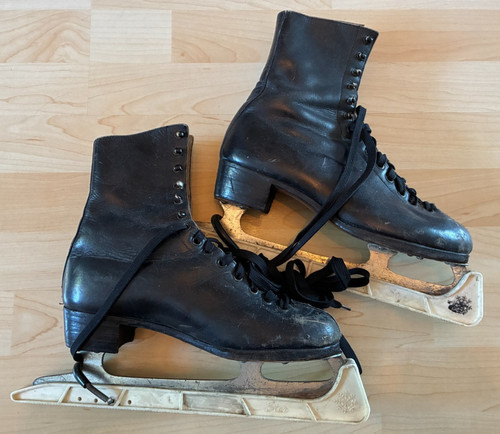 Schlittschuhe leder balzer - schlittschuhe,