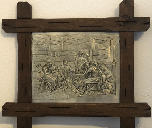 Zinnrelief wandbild rein zinn - rein,