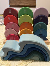 Grimm wooden moon stacking - wooden,