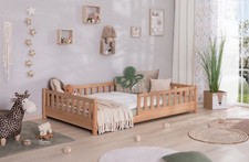 ANGEBOT Bodenbett "Mio" B-WARE Buche Bio geölt 120x200 cm