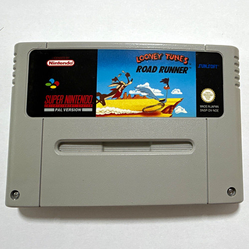 Looney tunes road runner - runner, snes