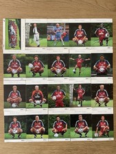20 Autogrammkarten FC Bayern München - Champions League Sieger 2000/2001