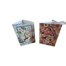 2 Aufstellkarten Weihnachten