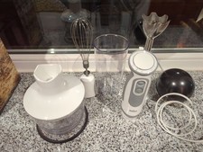 BRAUN - MultiQuick Stabmixer Set MR6550 * Mixstab Rührstab stufenlos - wie neu !