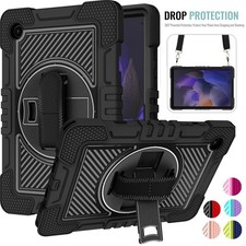 SchutzHülle Für Samsung Tab A7 A8 S6 S7 S8 S9 S10 Tablet Ständer Stoßfest Robust