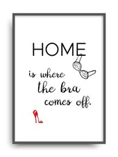 Kunstdruck BRA comes OFF Fine