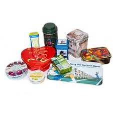 Alte Blechdosen Metalldosen