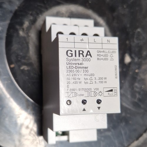 Gira uni led dimmer 236500 - gira, uni-led-dimmer
