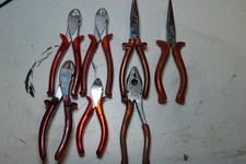 15.  Werkstattauflösung 7 teiliges Set Spitzzange Kombizangen Seitenschneider..