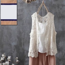 Damen Spitze Gehäkelt