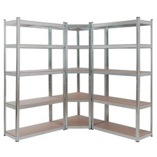 AREBOS 3er Set Schwerlastregal