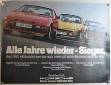Poster Porsche 924 Turbo 928S