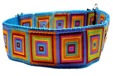 Hundehalsband, Zugstopp, Windhund, SM bis 40 cm Halsumfang, handgefertigt