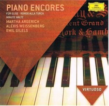 Piano Encores Martha Argerich