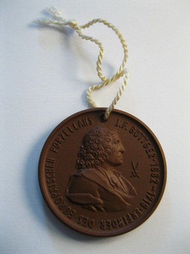 Porzellan medaille f - medaille,