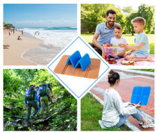 Thermokissen faltbar Thermo Sitzunterlage Outdoor Sitzkissen Stadionkissen 38x28