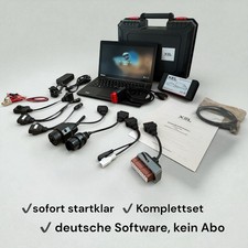 Profi KFZ Diagnosegerät OBD2 Komplettset - Laptop, deutsche Software, startklar