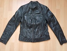 Caminari Lederjacke Schwarz